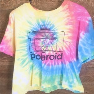 Tie-dye crop top